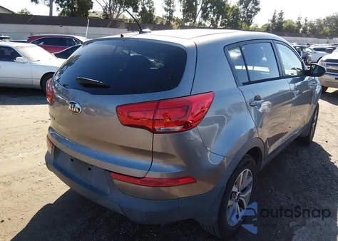 2014 Kia Sportage Lx z USA, uszkodzony, nr VIN KNDPB3AC6E7602595